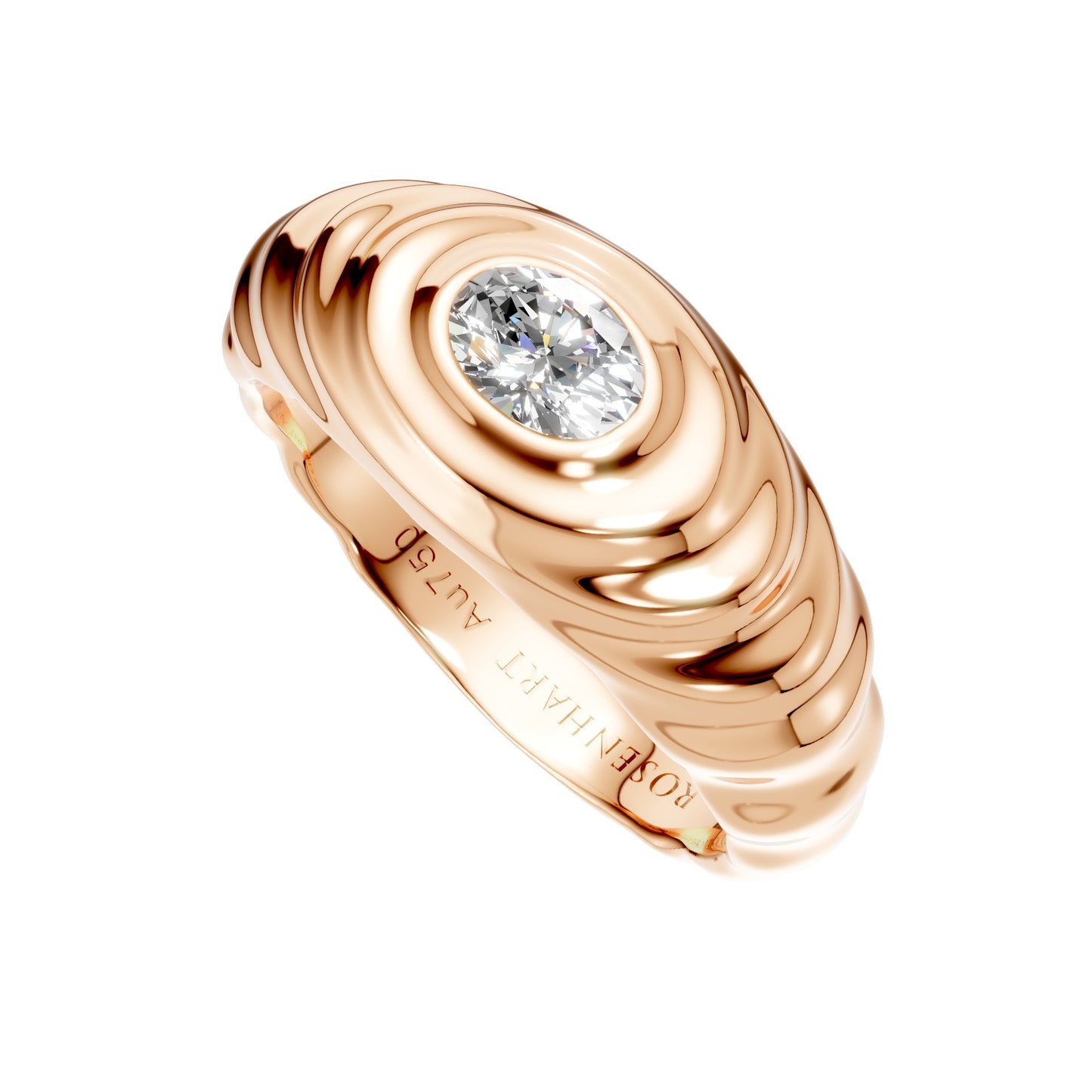 LIQUID GINA - OR ROSE DIAMANT BLANC