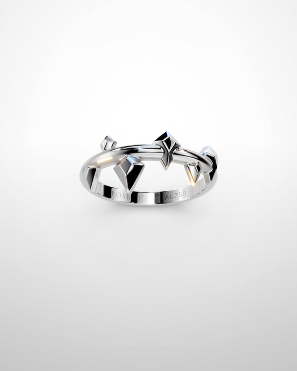 Azalée No. 1 en Or blanc