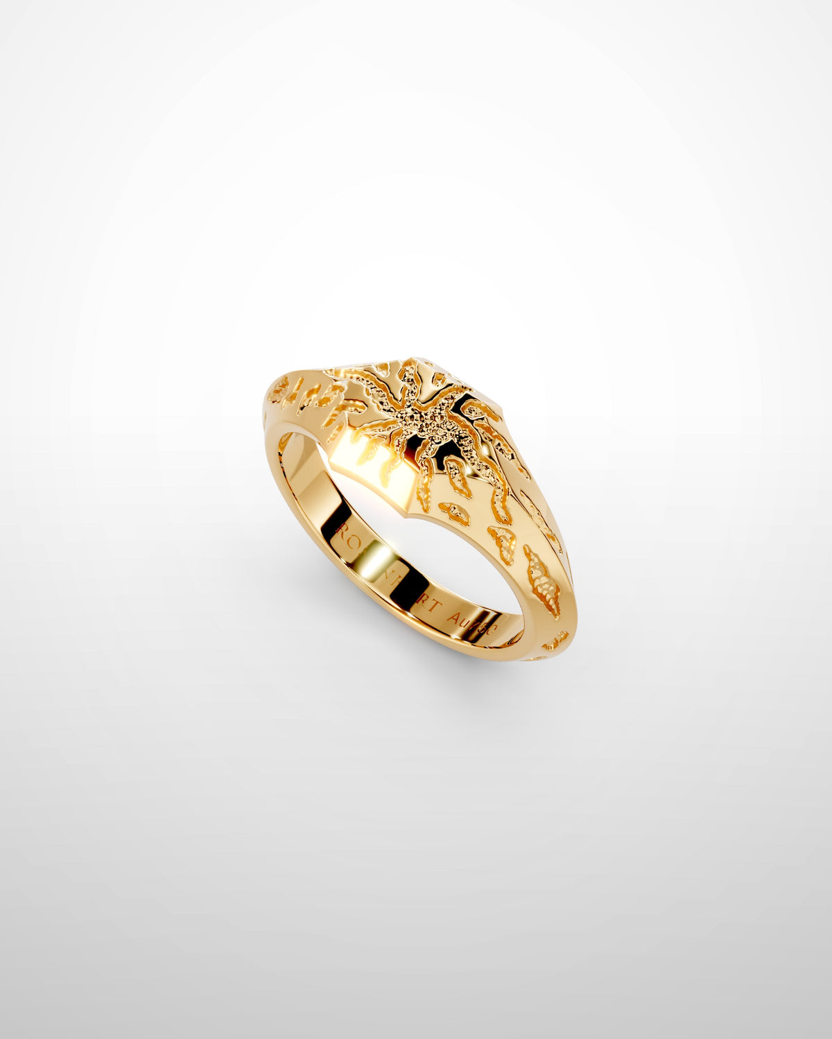 Seyra No. 2 Yellow Gold — side view