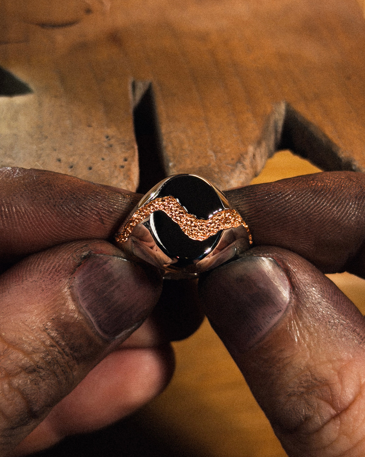 Mirage No. 2 Silver and Rose Gold Plated — lifestyle 01